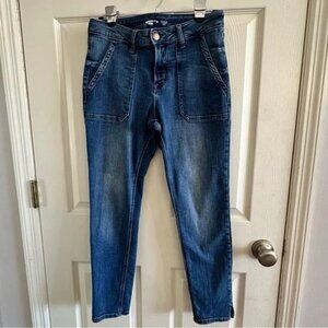 Old Navy. Rockstar super skinny ankle length medium wash jeans
